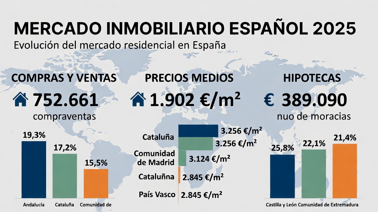 El mercado residencial español alcanza máximos de ciclo en 2025 y anticipa una fase de ajuste